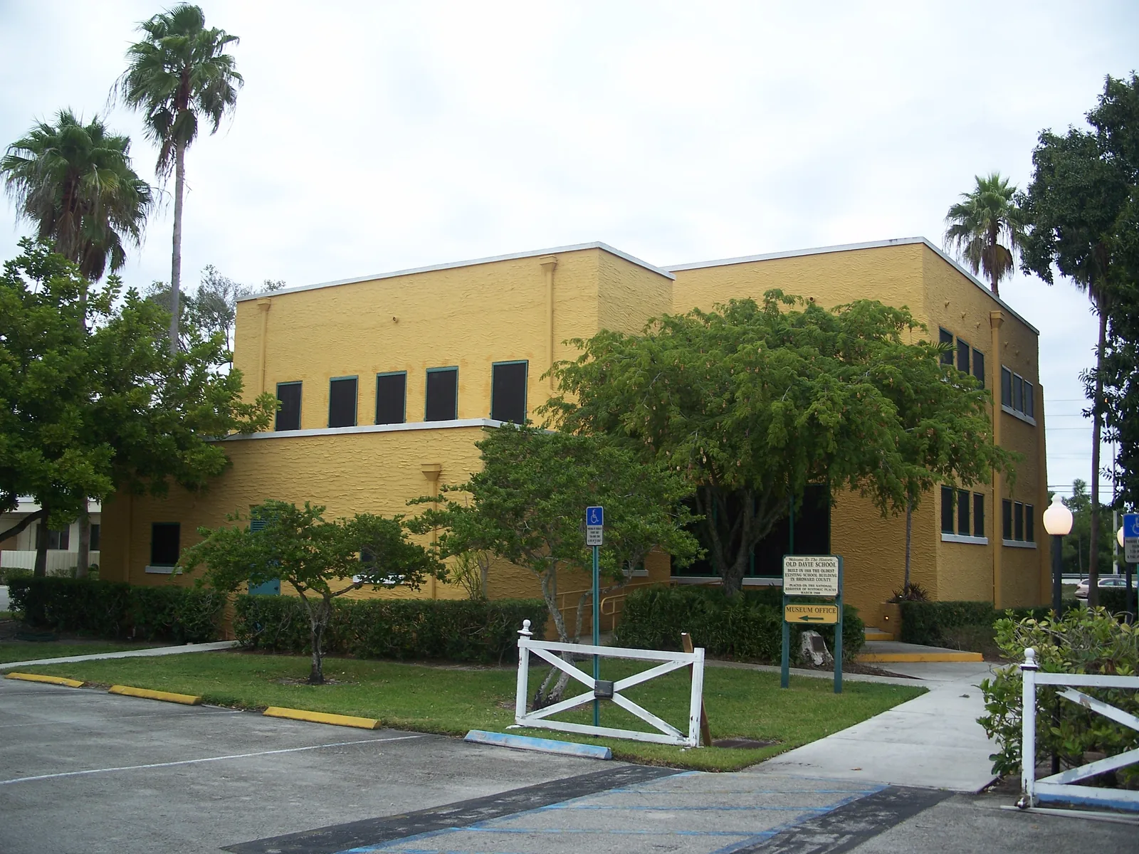 The Old Davie School, built in 1918, now the Old Davie School Historical Museum.